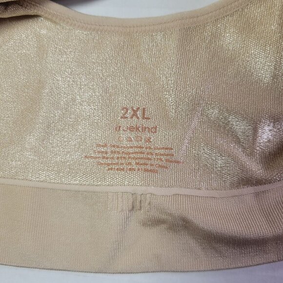 Truekind Women Chai Everyday Throw-on Wireless Bralette #91404 Size 2XL - Picture 3 of 4